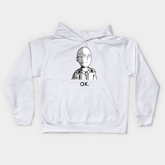 One-Punch Man Kids Hoodie by Yurii